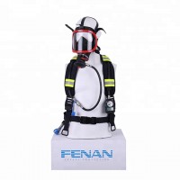 Safety fire fighting SCBA with HUD